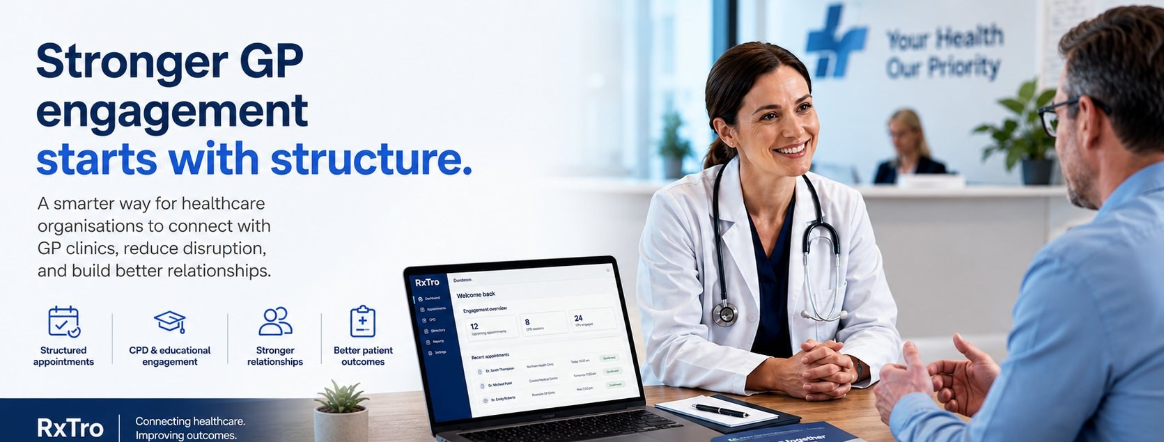 GP engagement platform